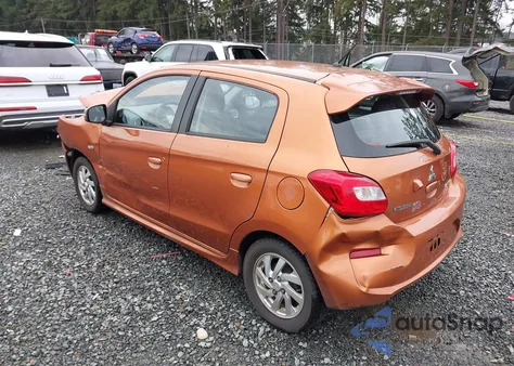2017 Mitsubishi Mirage Se from USA, damaged, VIN ML32A4HJ1HH000664